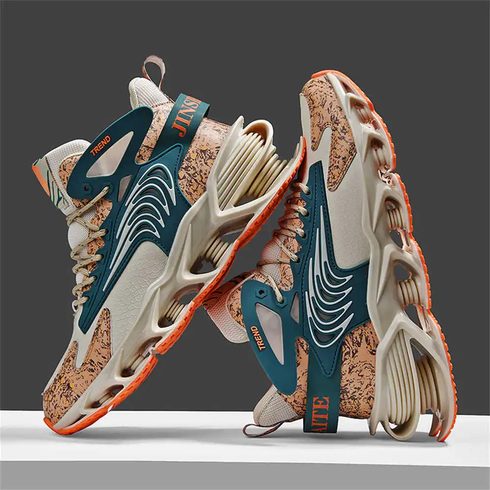 Women Shoes Types - Rutschfeste Mid-Kind-Laufschuhe, lässige blaue Schuhe für