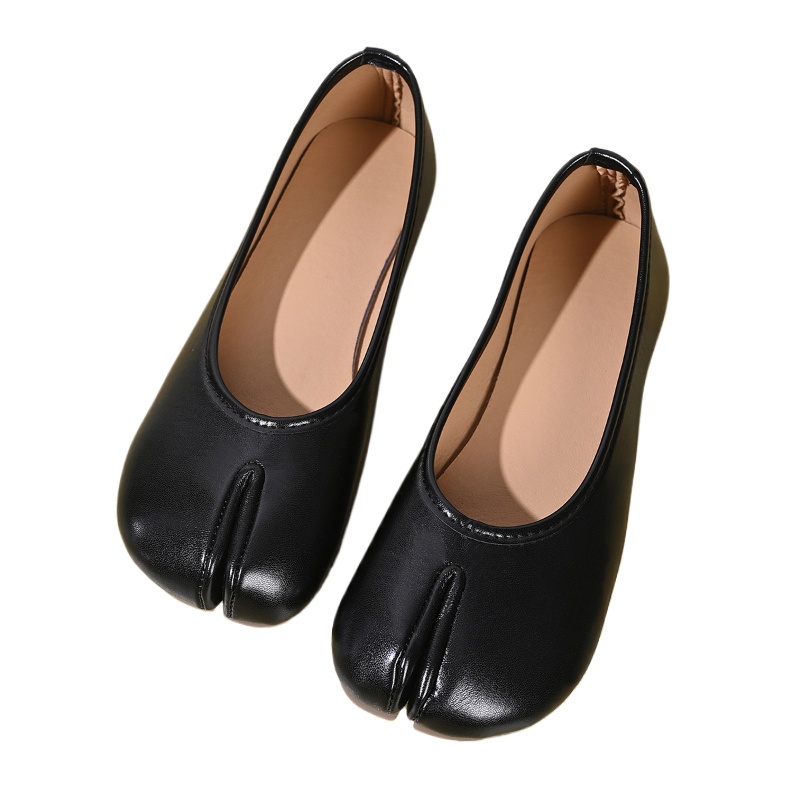 Women'S Shoes Loafers Black - 2026 Damen Schwarze Tabi Ninja Schuhe
