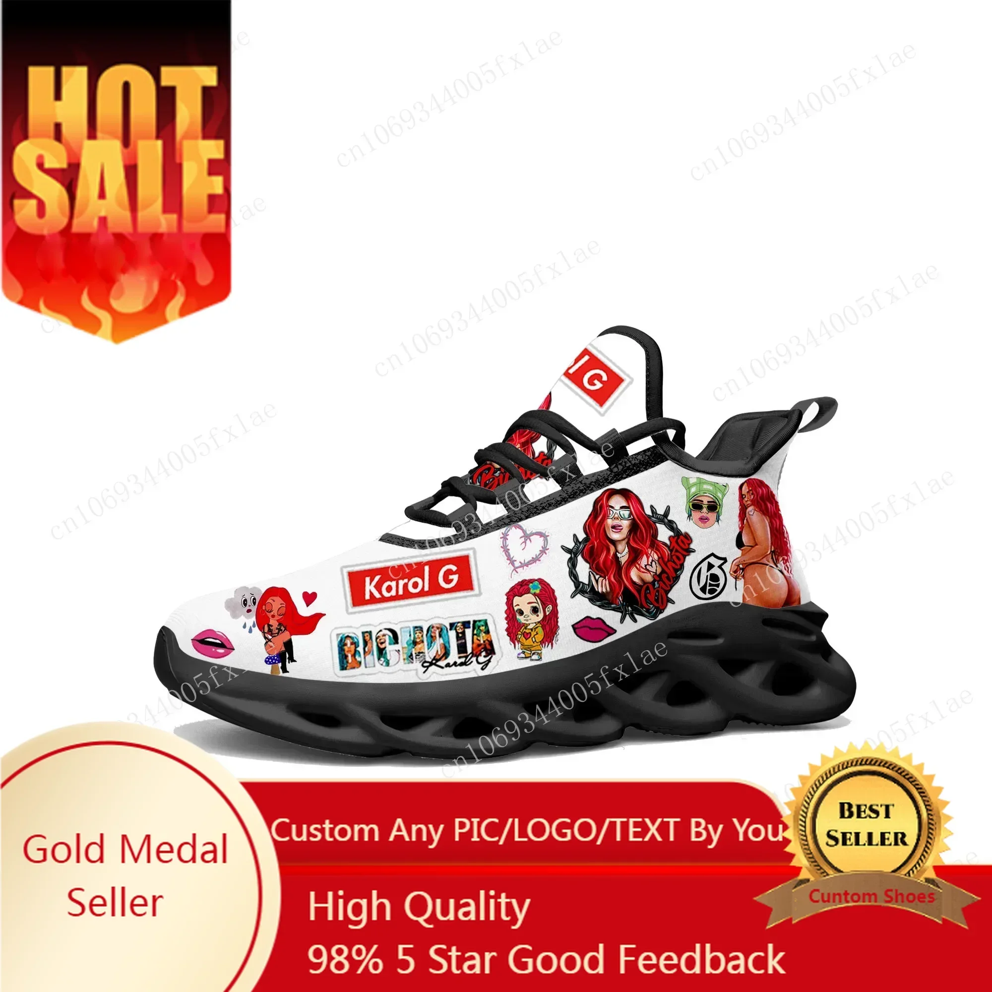 Mesh Sneaker Women - Karol G Bichota Flats Sneakers Herren