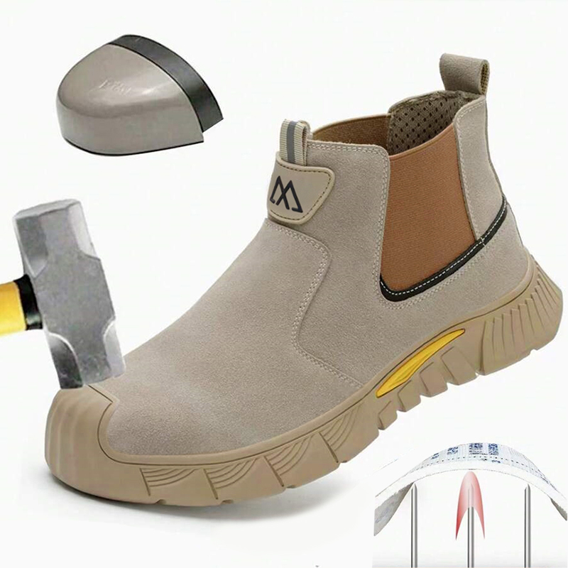 Mesh Sneaker Women - Verschleißfeste, langlebige Arbeitsschuhe mit Stahlkappe für