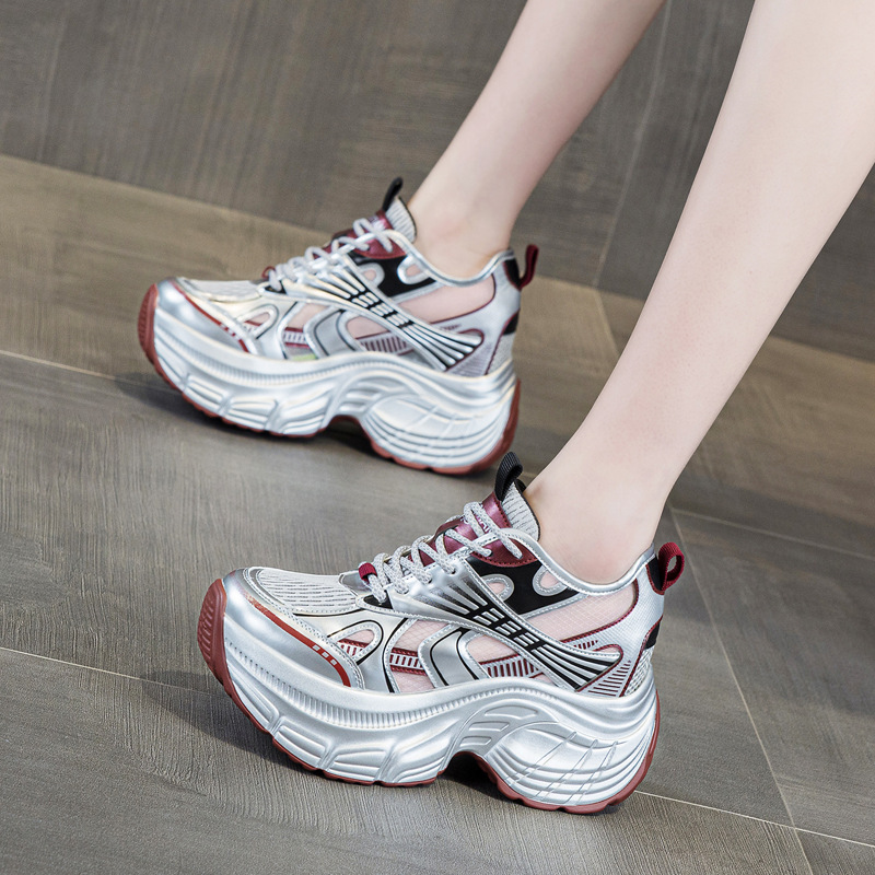 8cm Versteckte Höhenerhöhende  – Mesh Sneaker Women Bewertung und Preis