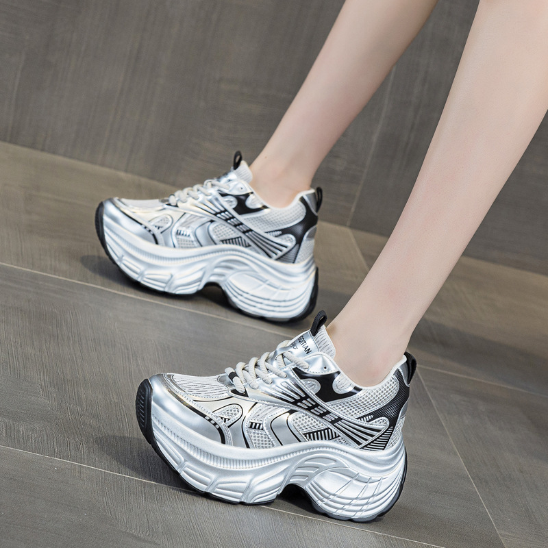 8cm Versteckte Höhenerhöhende  – Mesh Sneaker Women Bewertung und Preis