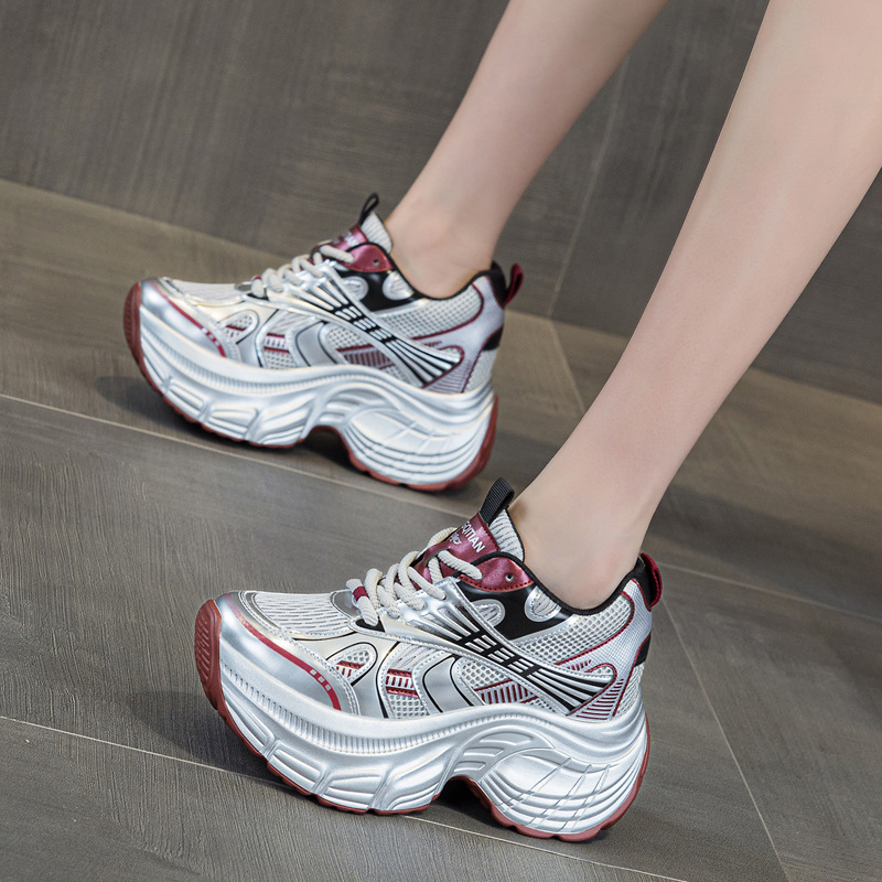 8cm Versteckte Höhenerhöhende  – Mesh Sneaker Women Bewertung und Preis