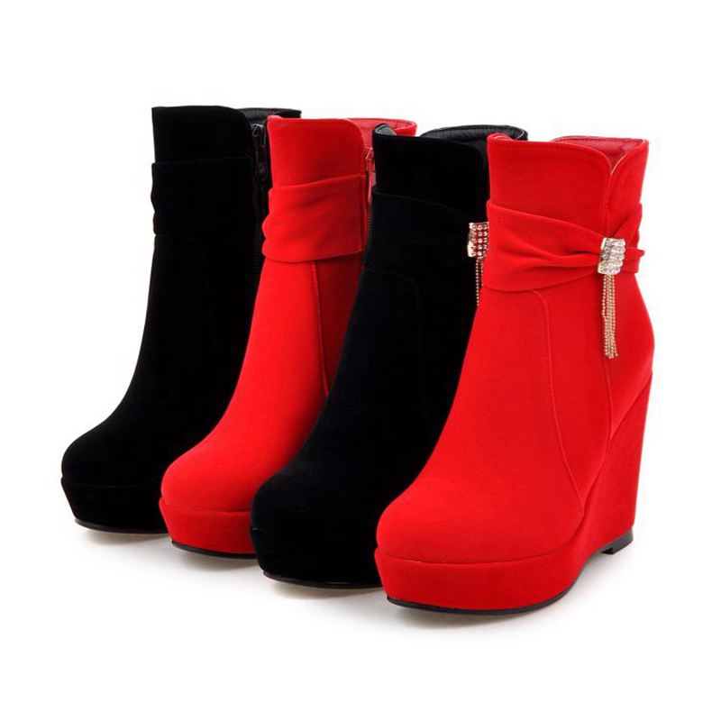 ORCHALISA Glam Red Damen-Knöch – Women'S Shoes Extended Sizes Bewertung und Preis