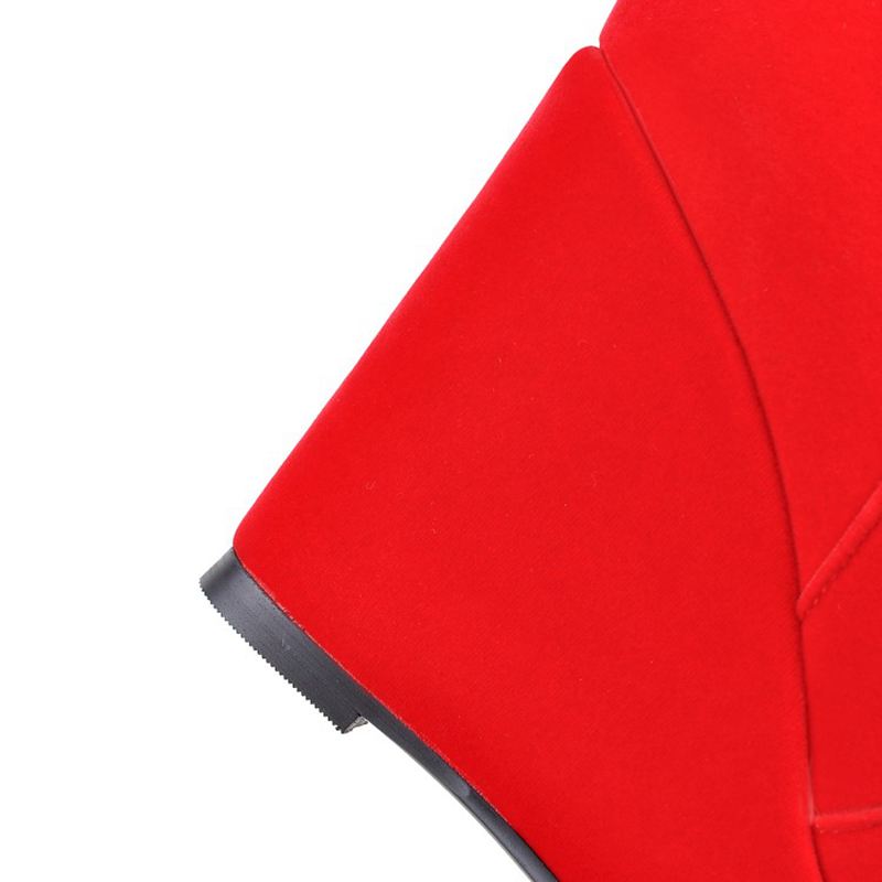 ORCHALISA Glam Red Damen-Knöch – Women'S Shoes Extended Sizes Bewertung und Preis