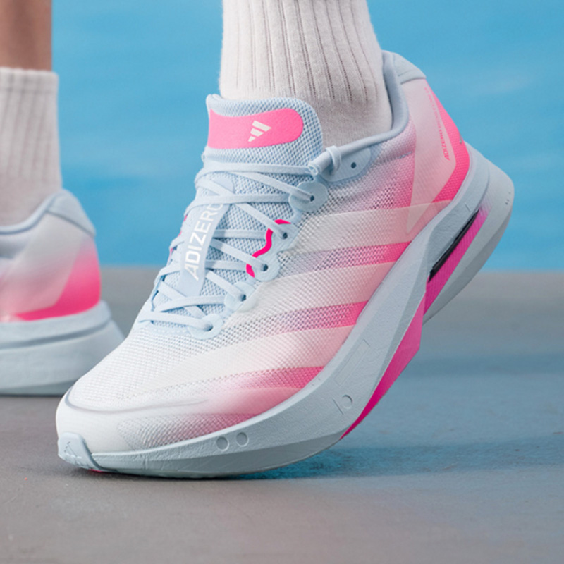 Neue Adidas Rosa Weiß Blau Lau – Women'S Shoes Pink Adidas Bewertung und Preis